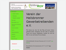 Tablet Screenshot of heilsbronn-aktiv.de